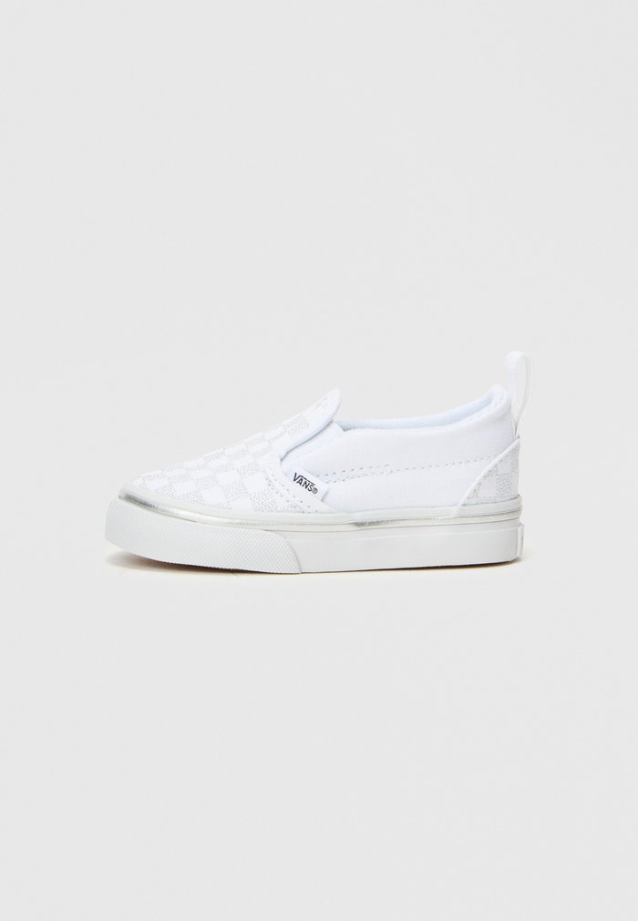 Vans SLIP ON UNISEX - Trainers - silver-coloured/true white