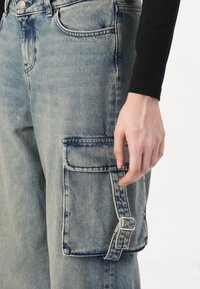 JJXX JXTOKYO  - Wide Leg - medium blue denim