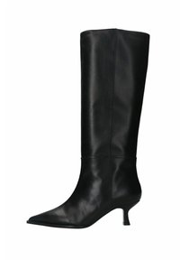 MIT KITTEN HEEL - Bottes - black