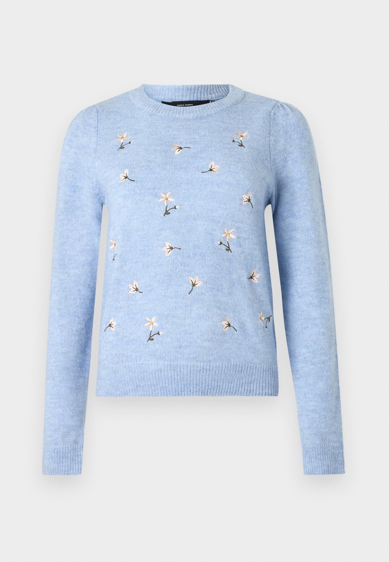 Vero Moda Trui lichtblauw gemêleerd Vero Moda Trui lichtblauw gemêleerd