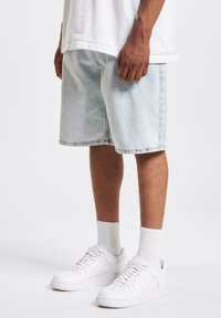 DEF DROP - Jeansshorts - light blue