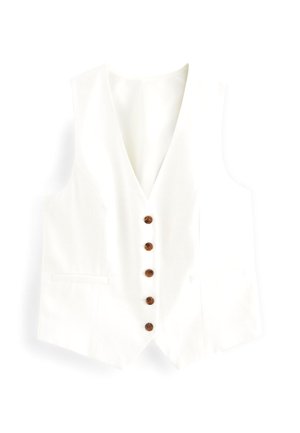 Next TAILORED - Mellény - white