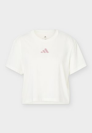 adidas Performance, POWER TRAINING GRAPHIC  - Αθλητικό μπλουζάκι - off white