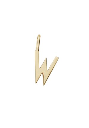 Design Letters LETTER CHARM 10MM A-Z 18K GOLD-PLATED - Anhänger - gold-coloured