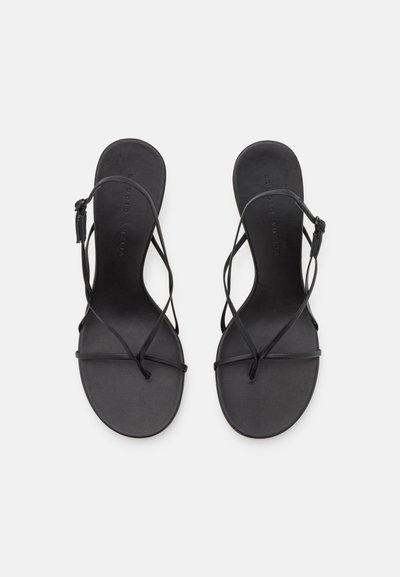 Studio Amelia WISHBONE  - Sandales à talons hauts - black