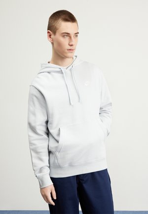 Nike Sportswear SPORTSWEAR CLUB FLEECE - Sweatshirt - pure platinum/white