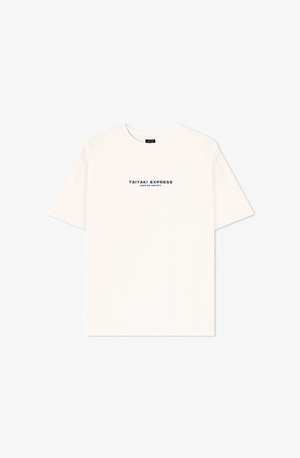 Kaotiko TAIYAKI UNISEX - T-shirt con stampa - ivory