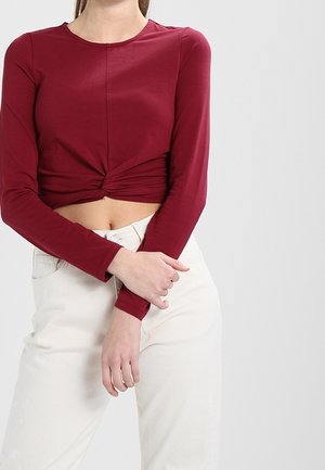 T-shirt à manches longues - dark red