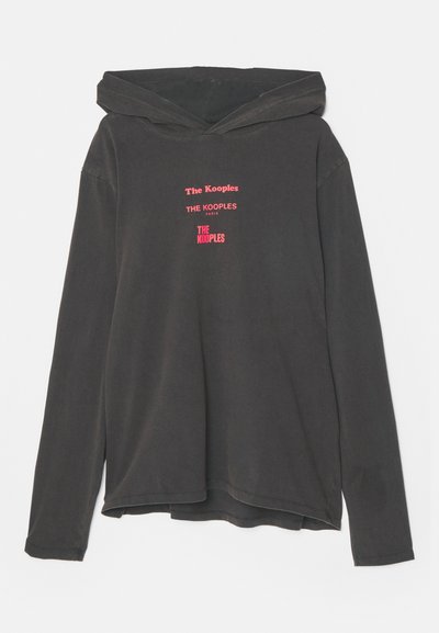 The Kooples T-shirt à manches longues - black washed