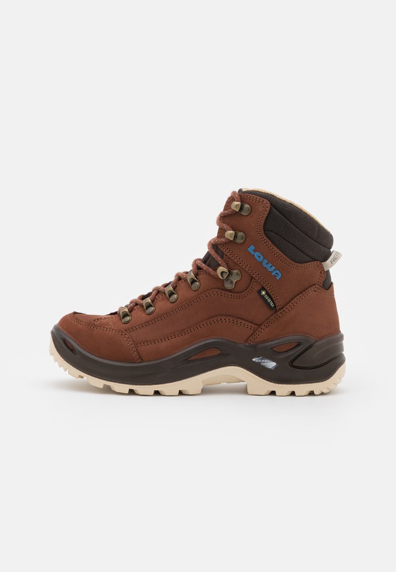 Lowa RENEGADE GTX MID WS - Hikingschuh - mahagoni/navy
