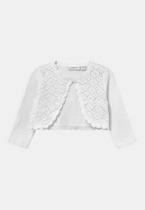 NBFFILEA BOLERO - Vest - bright white