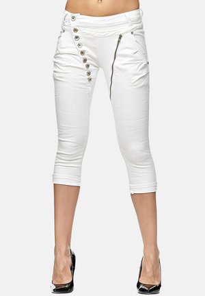 CAPRI - Shorts vaqueros - weiß