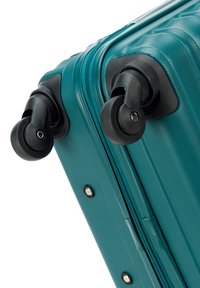 WITTCHEN MEDIUM SUITCASE WITH LUGGAGE TAG FROM ABS - Trolley - green