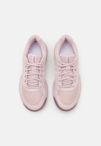 ASICS GEL DEDICATE 8 CLAY - Māla virsmas laukuma tenisa apavi - watershed rose/white