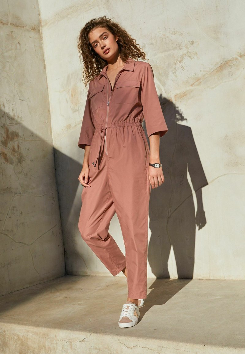 Next UTILITY Jumpsuit pink/donkerroze Zalando.nl
