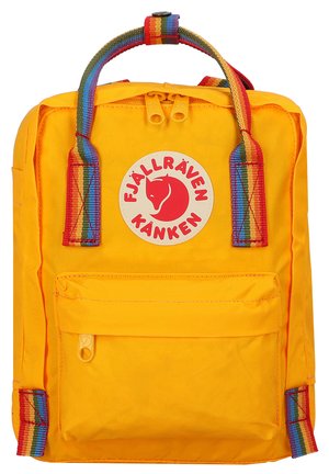 KÅNKEN RAINBOW MINI - Sac à dos - warm yellow-rainbow pattern