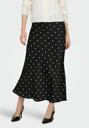 GERADER  - A-line skjørt - black