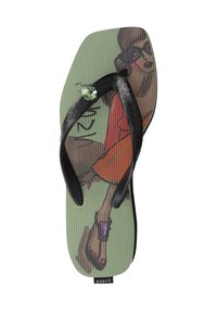 Uzurii BEACH COCKTAIL - Bade-Zehentrenner - green