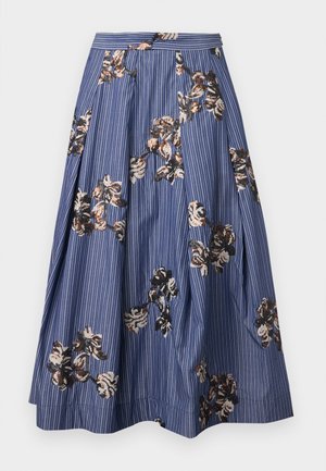 MUNTHE, NUKKIA - Jupe trapèze - navy