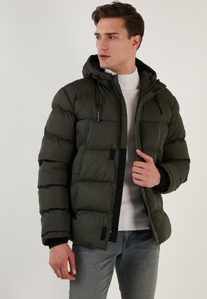 REGULAR FIT - Winterjacke - khaki