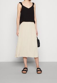 TOM TAILOR DENIM Blus - black