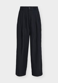 WOVEN PANTS - Széles szárú - blue depths