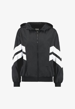 Urban Classics Treningsjakke - black/white