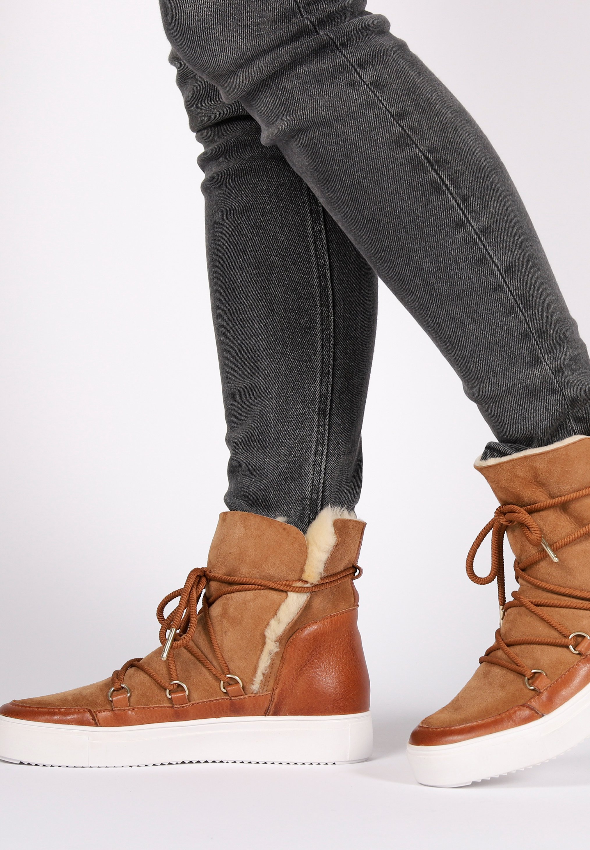 Blackstone Snowboots - mittelbraun/bruin - Zalando.nl