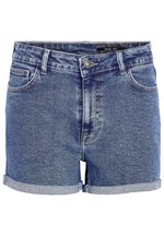 Noisy May Damen Shorts Grau - Streetwear Slim Fit Für Teenager