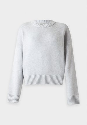 Hollister Co., ONLY MITCHELL EASY THROW ON - Pullover - light grey