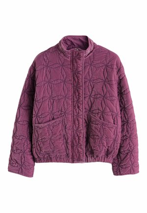 REGULAR FIT - QUILTED - Übergangsjacke - pink