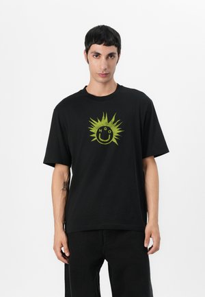 HUGO NUGIX - T-shirt con stampa - black