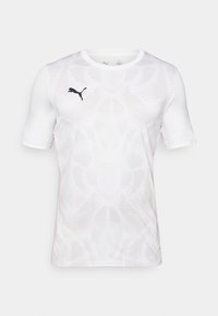 Sports T-shirts - white/black