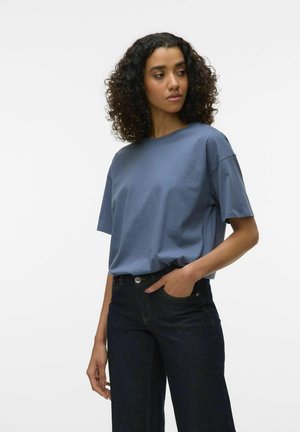 Vero Moda VMGERLIND - Basic T-shirt - china blue