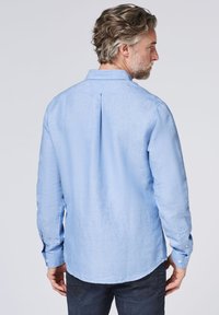 Colorado Denim MIT LOGOSTICKEREI - Shirt - bel air blue melange