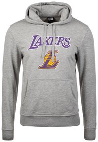 New Era HERREN - Jersey con capucha - light grey