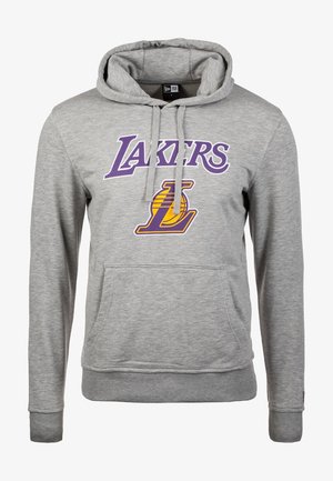 New Era HERREN - Jersey con capucha - light grey