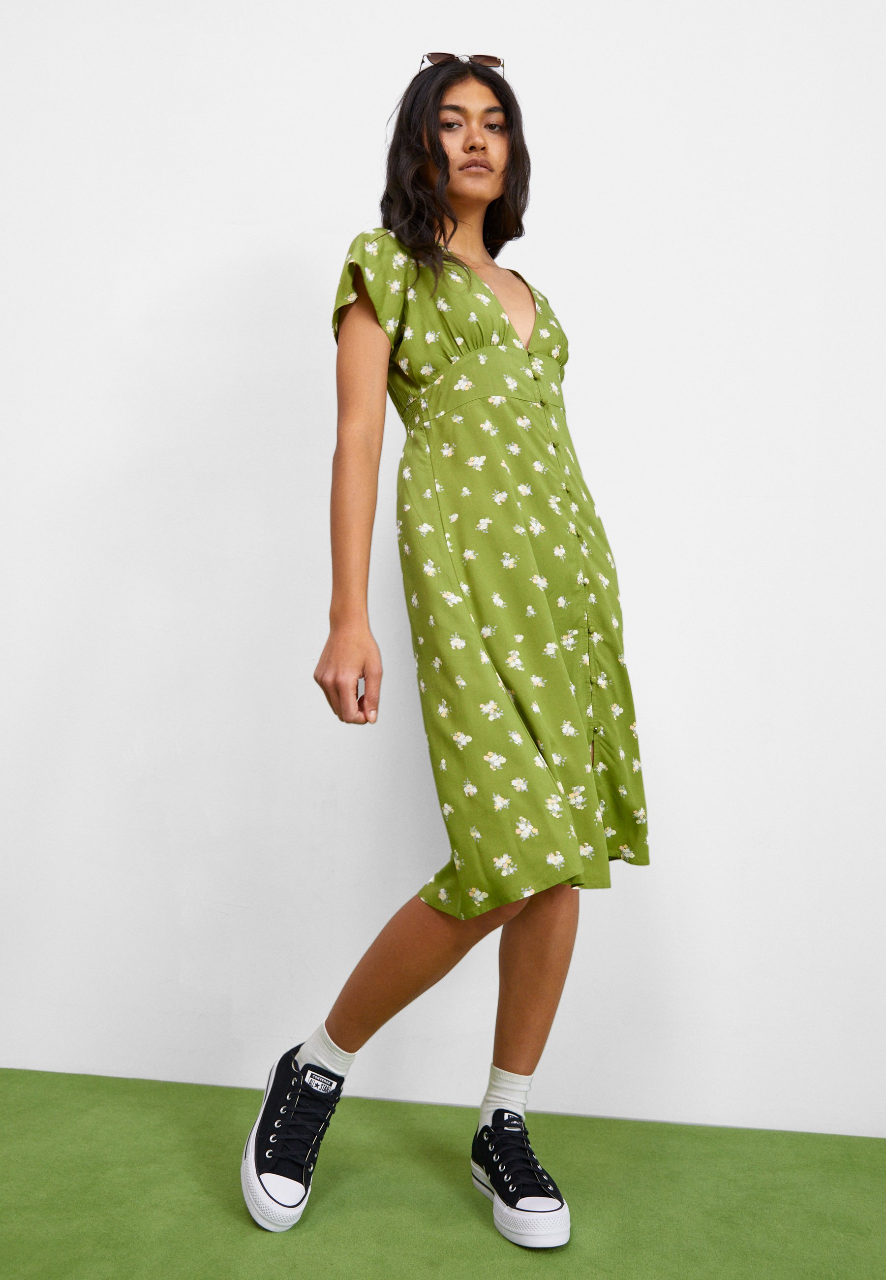 Billabong PRETTY - Day dress - green/green - Zalando Billabong PRETTY - Day dress - green/green - Zalando