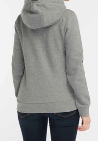 Schmuddelwedda Mikina s kapucí - mottled grey