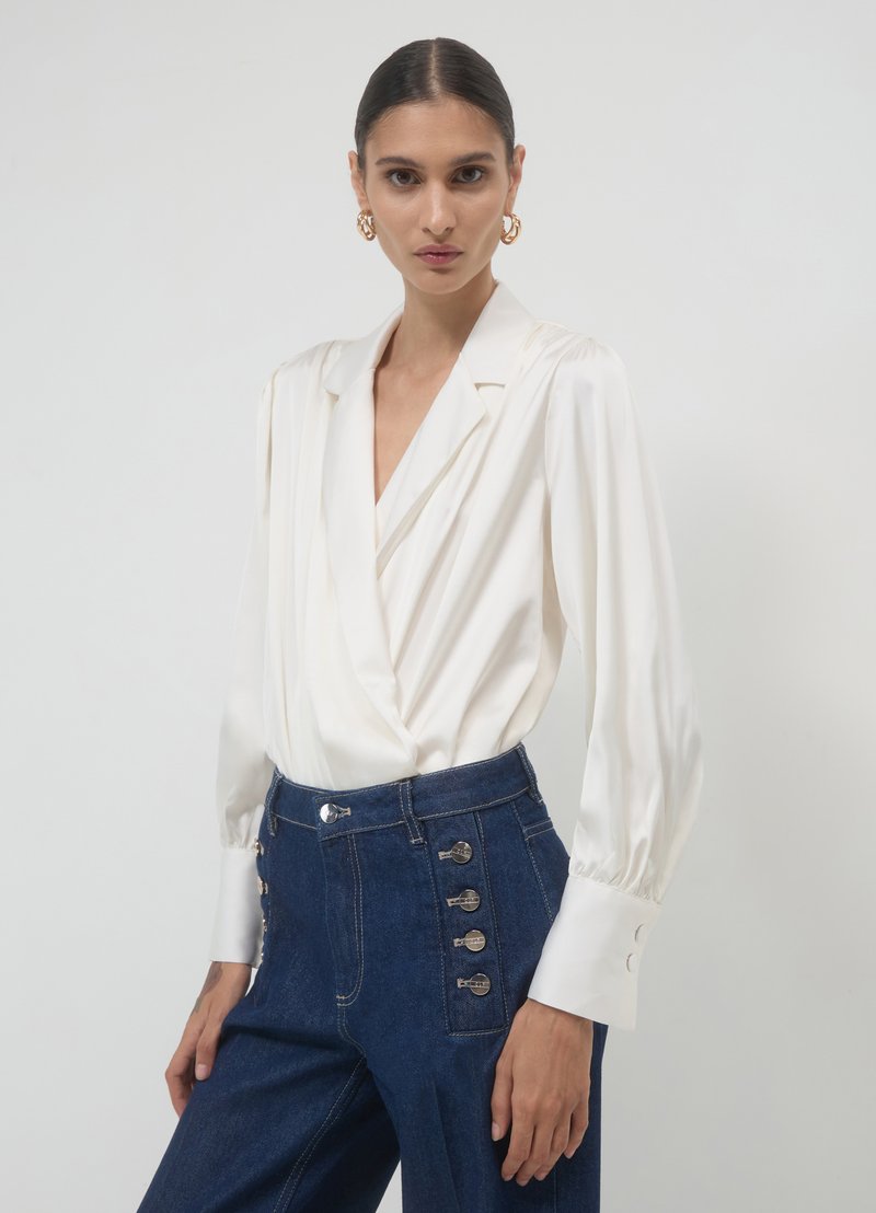 Calliope IN SIMIL - Bluse - bianco