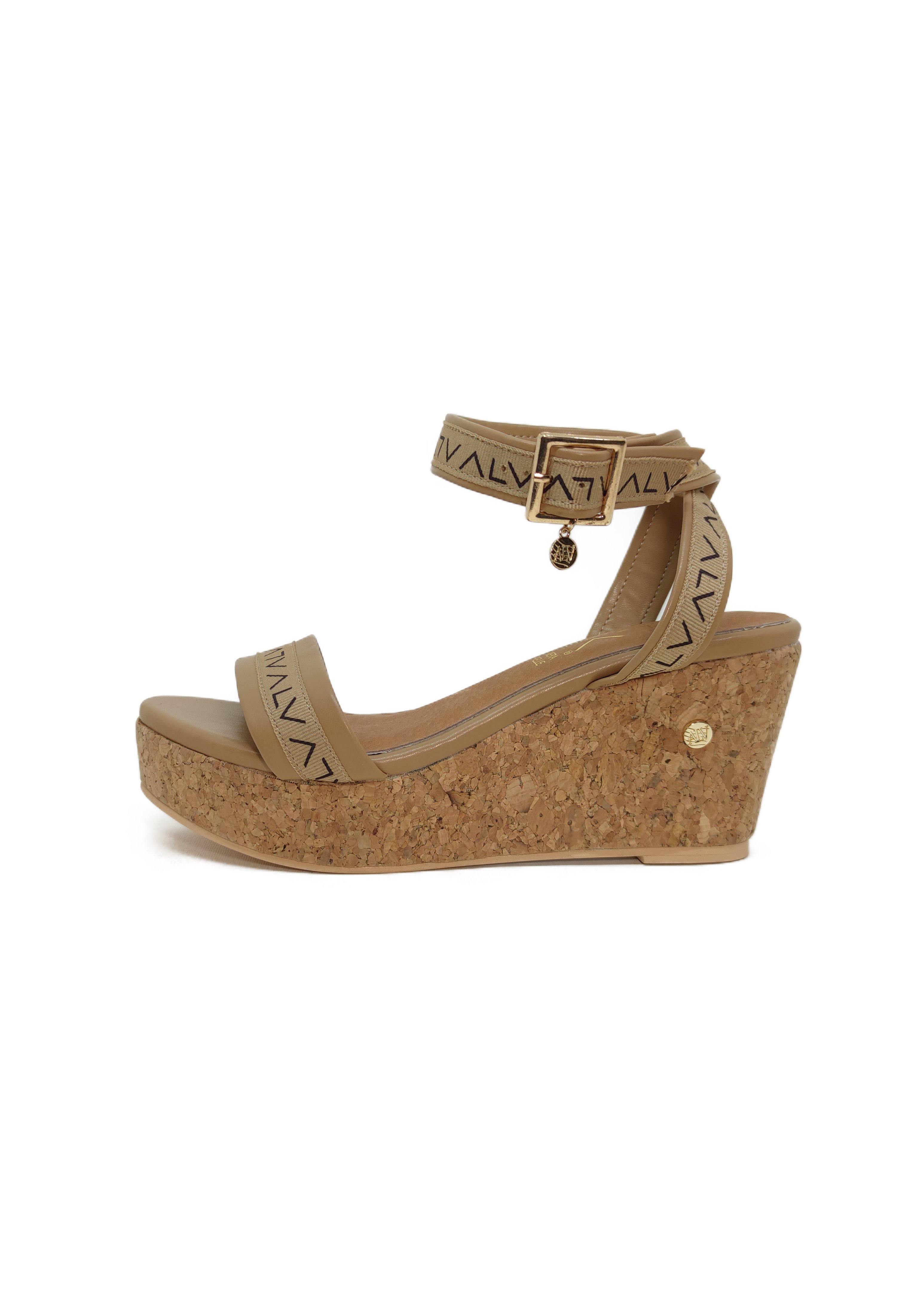 ALV by Alviero Martini Sandali con zeppa - camel/sabbia - Zalando.it
