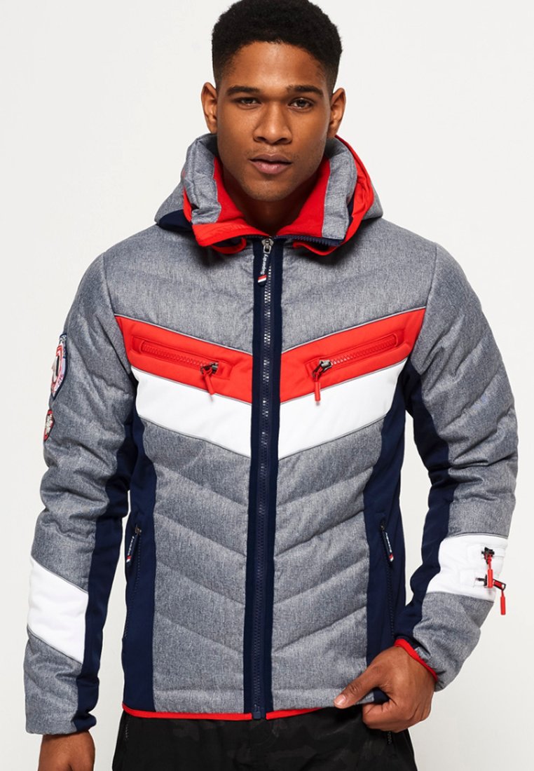 Superdry SCUBA SLOPESTYLE FUJI JAS MET CAPUCHON Ski jas Superdry SCUBA SLOPESTYLE FUJI JAS MET CAPUCHON Ski jas