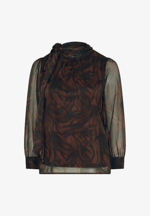 Yours Clothing, PLUS SIZE BLOUSES & SHIRTS - Blouse - dark brown