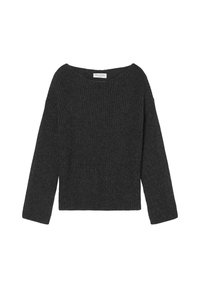 Unselected, deep grey melange