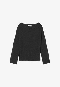 Unselected, deep grey melange