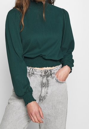 Blouse - dark green