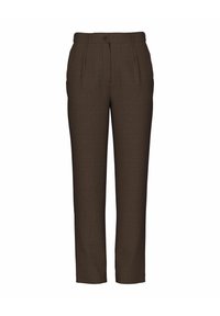 PCKAMIL - Stoffhose - hot fudge