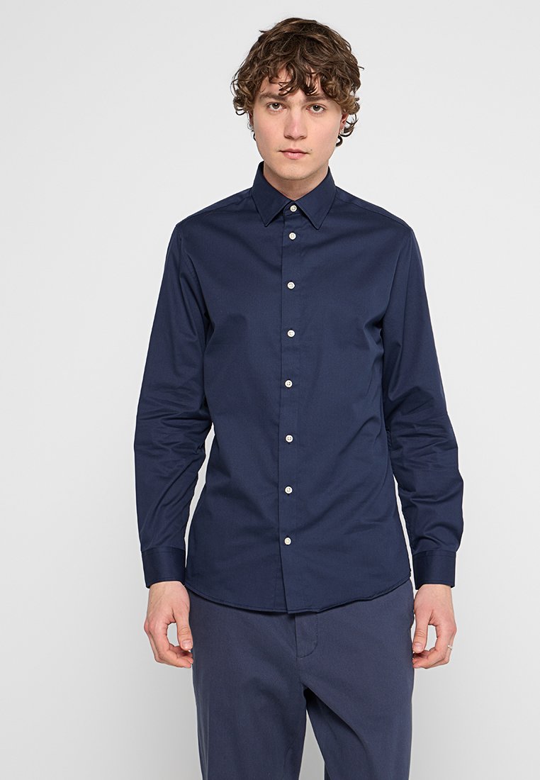 Selected Homme Overhemd donkerblauw