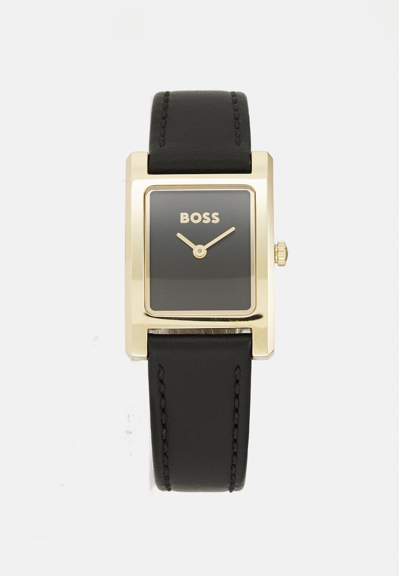 BOSS LUCY - Montre - black/gold-coloured
