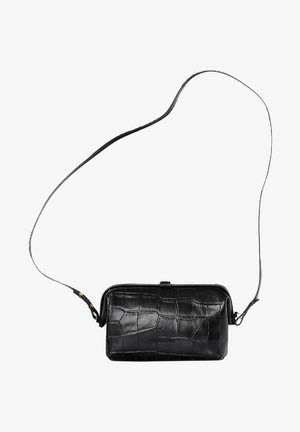 BALAGAN ROFE M - Rankinė per petį - black croco